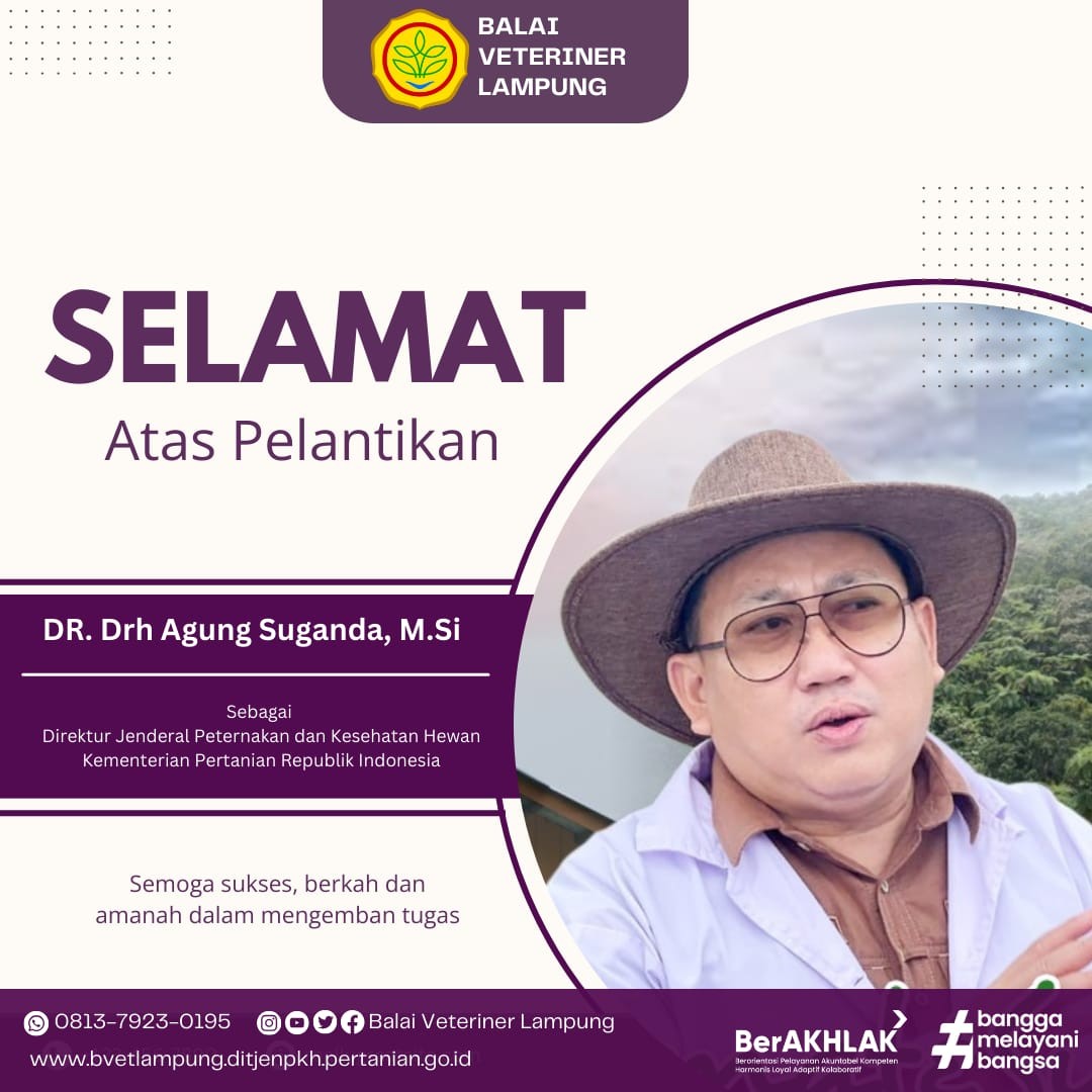 Pelantikan Direktur  Jenderal Peternakan dan Kesehatan Hewan