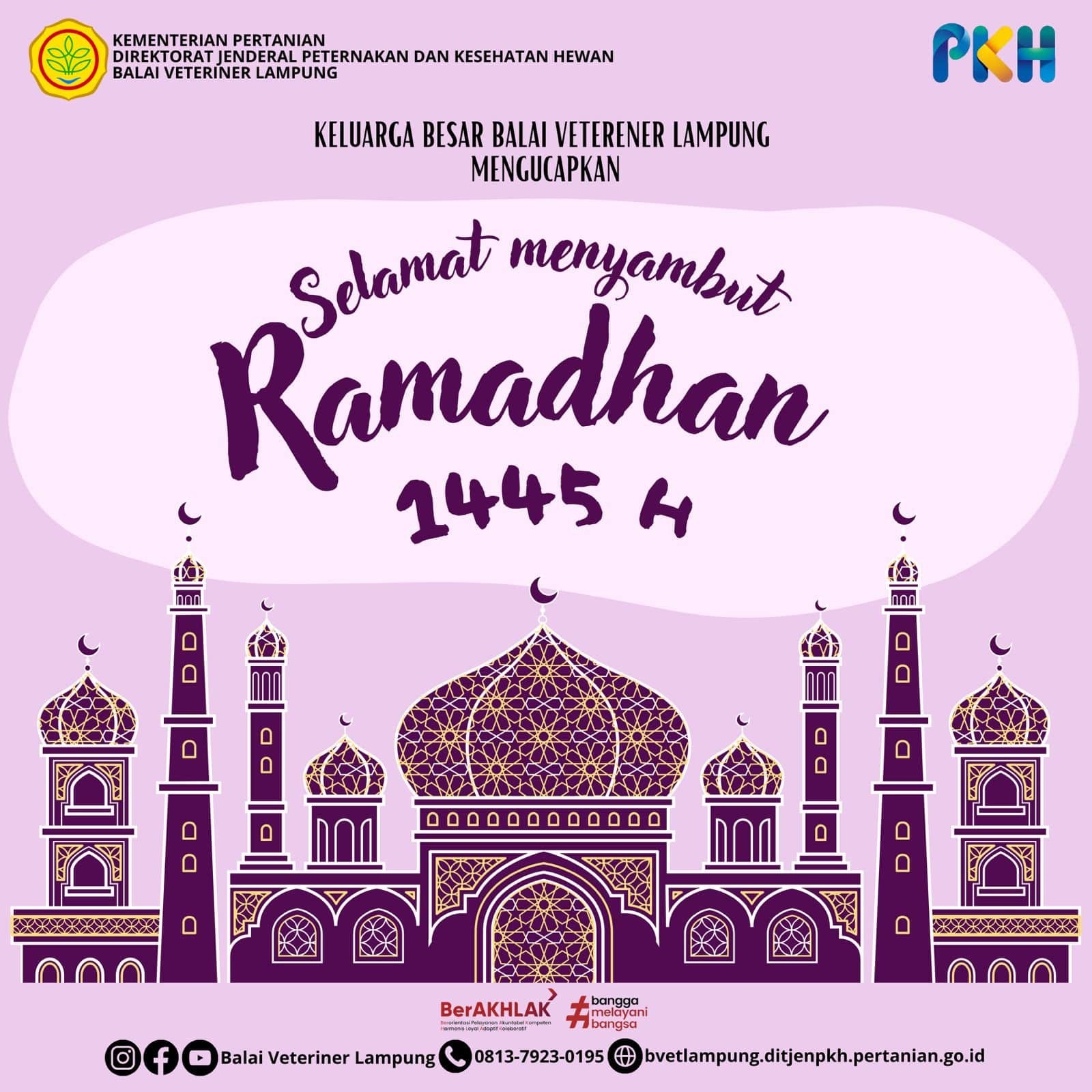 Selamat Melaksanakan Ibadah Puasa 1445 Hijriah