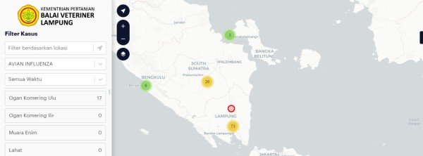 Peta Dinamik Bvet Lampung
