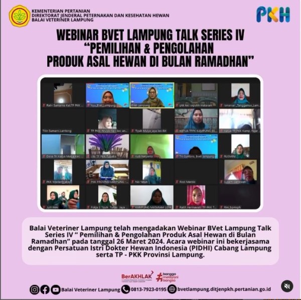 Webinar Bvet Lampung Talk Series IV