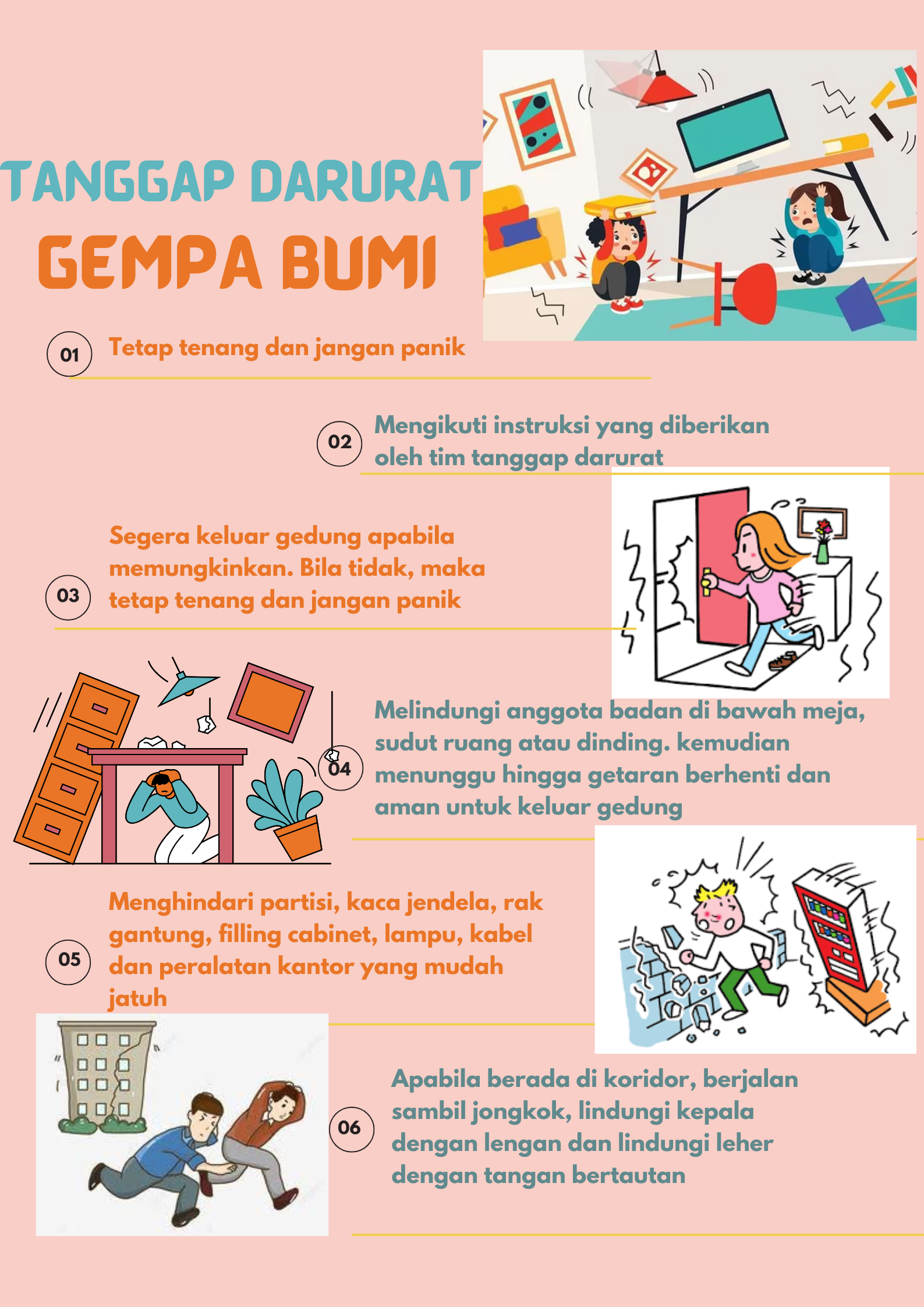 PETUNJUK KESIAGAAN GEMPA BUMI